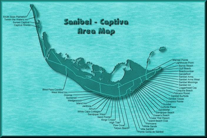 Sanibel Island Map
